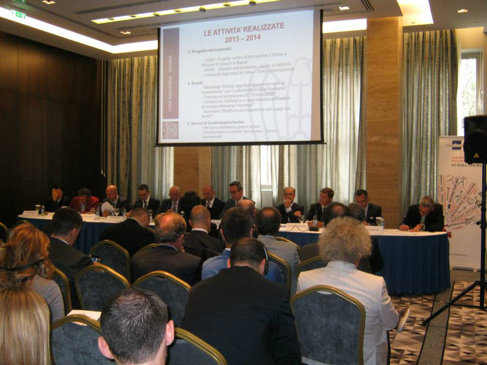 Assemblea Generale di Confindustria Serbia 2014