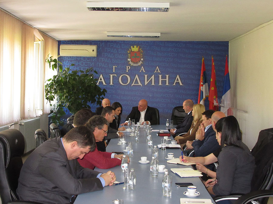 Delegacija Konfindustrije Srbija u poseti Jagodini